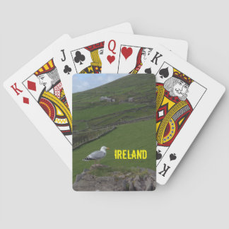 Cartes de jeu irlandaises de l'Irlande de paysage