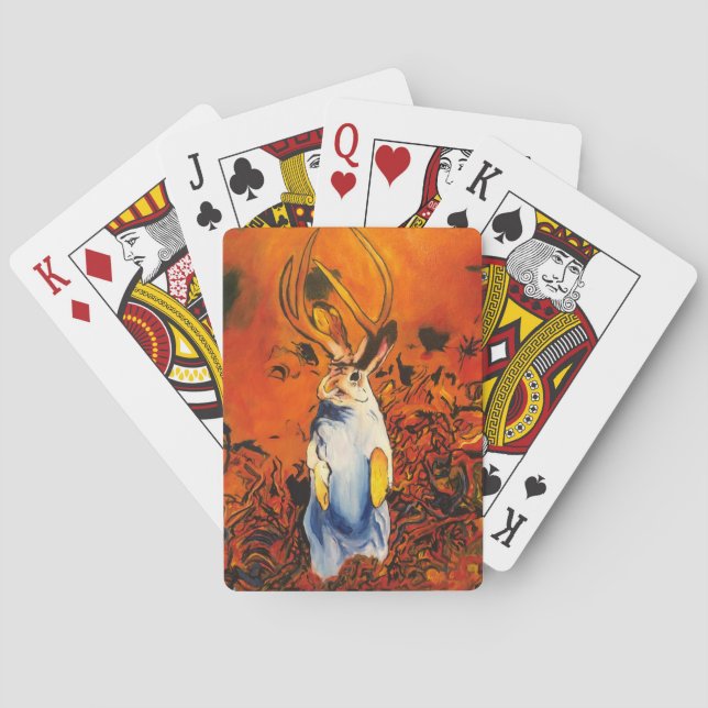 Cartes de jeu Jackalope (dos)