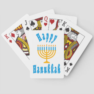 Cartes de jeu Joyeux Hanukkah
