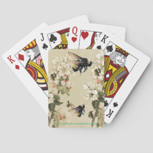 Cartes de jeu "Knees d'abeilles"