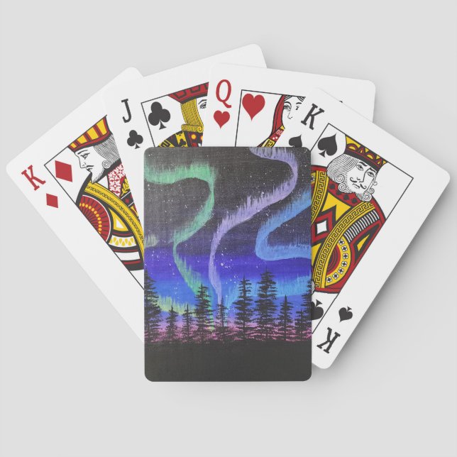 Cartes de jeu - Lumières du Nord (dos)