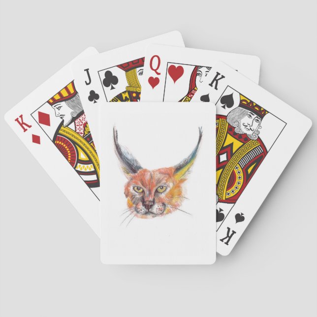 Cartes de jeu Lynx Bicycle® Poker (dos)