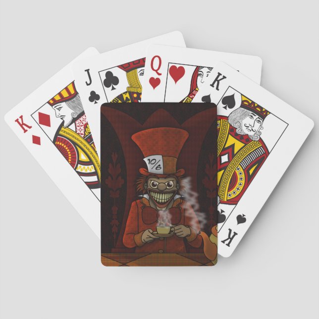 Cartes De Jeu Mad Hatter (dos)