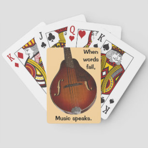 Cartes de jeu Mandolin