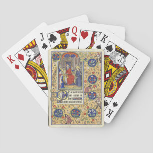 Cartes de jeu médiévales de Pilate Heures