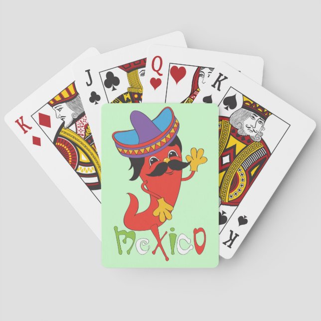 Cartes de jeu Mexico Bicycle® (dos)