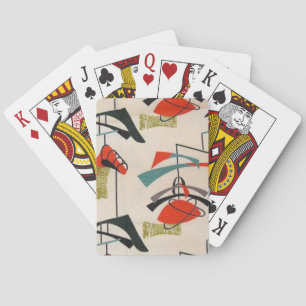 Cartes de jeu mobiles atomiques modernes de la