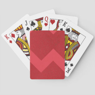 Cartes de jeu modernes V-Cut Tomato Red - Personna