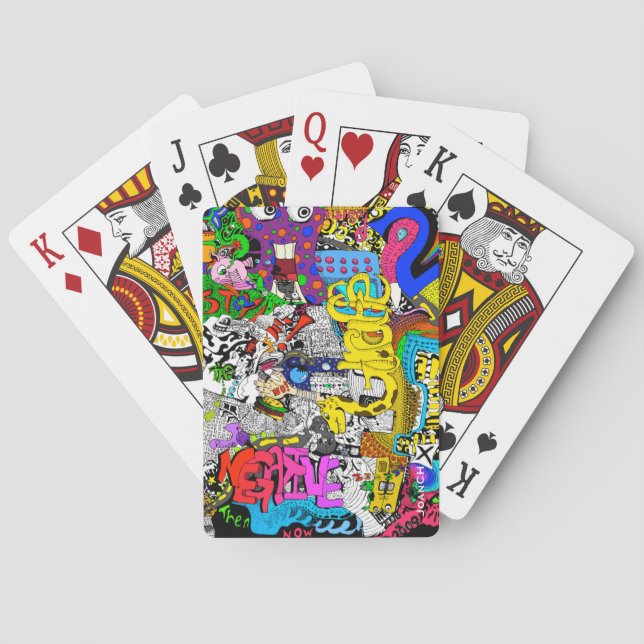 Cartes de jeu négatives (dos)