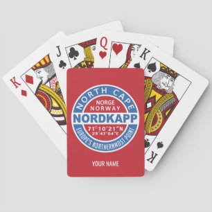 Cartes de jeu nommées faites sur commande de