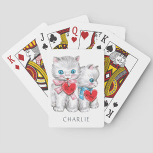 Cartes de jeu nommées faites sur commande de