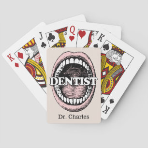 Cartes de jeu nommées faites sur commande de