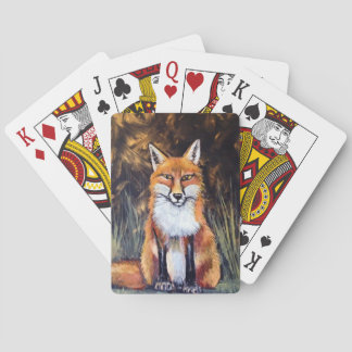 Cartes de jeu Pastel Fox