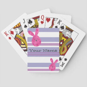 Cartes de jeu personnalisables de Pâques