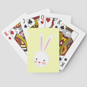 Cartes de jeu personnalisées Bunny de Pâques