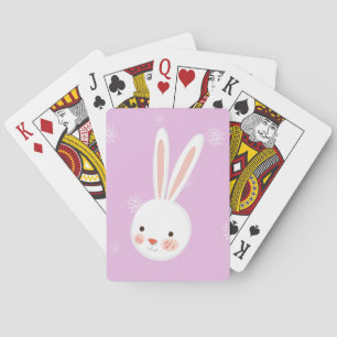 Cartes de jeu personnalisées Bunny de Pâques