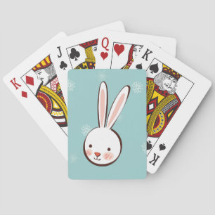 Cartes de jeu personnalisées Bunny de Pâques