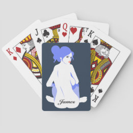 Cartes de jeu personnalisées "de timbre de bruit