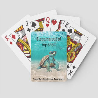 Cartes de jeu personnalisées du syndrome de Touret