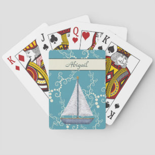 Cartes de Jeu Personnalisées Nautiques