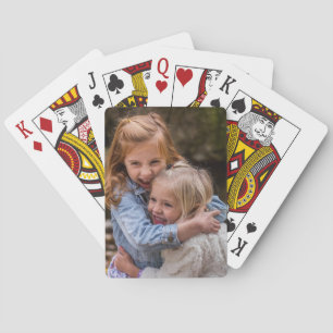 Cartes de jeu photo pour enfants personnalisées