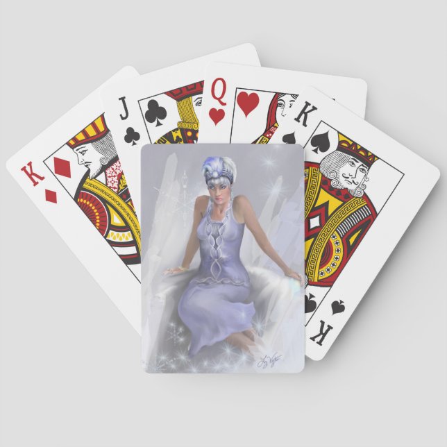 Cartes de jeu pour flamme d'hiver (dos)