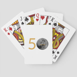 Cartes de jeu pour le cinquantième anniversaire