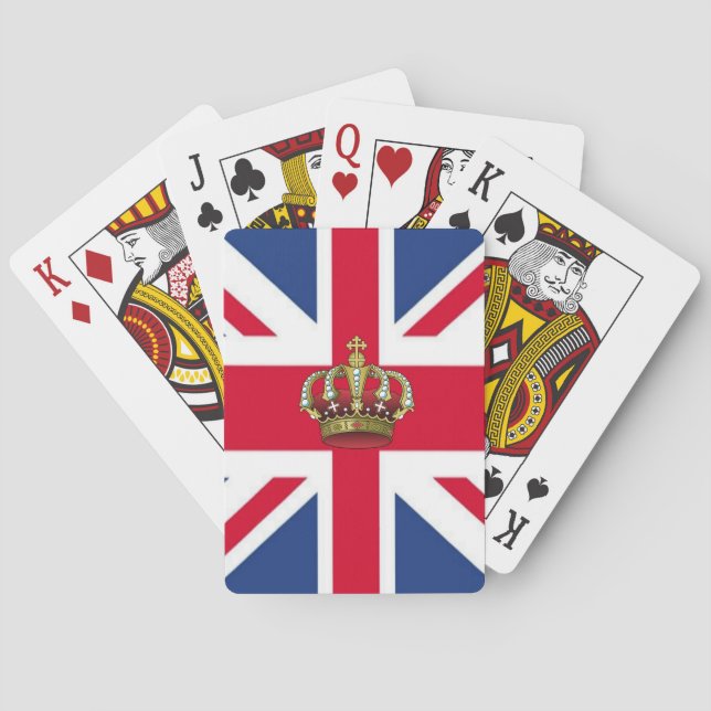 Cartes de jeu Queen Crown Bicycle® (dos)