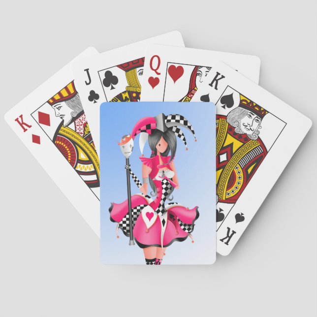 Cartes de jeu Quirky Jester & Puppet King (dos)