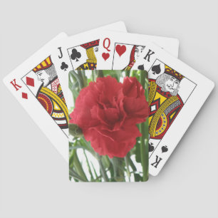 Cartes de jeu Red Carnation