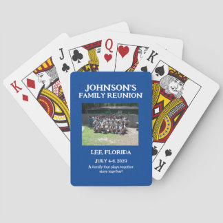 Cartes de jeu Reunion Familiale