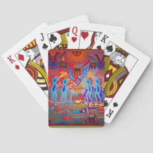 Cartes de jeu Rituelles Huichol
