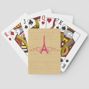 Cartes De Jeu Rose Français