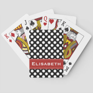 Cartes de jeu rouges et noires de Bicycle® de