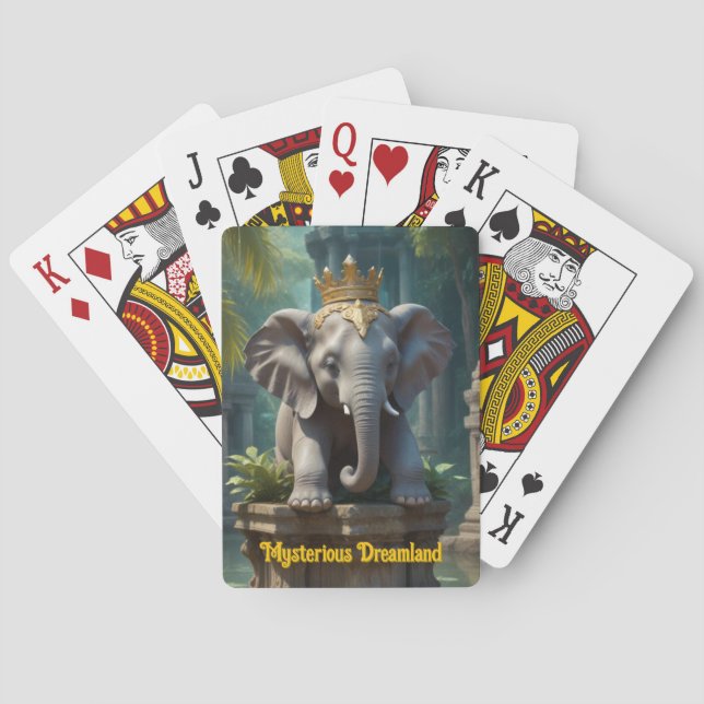 Cartes de jeu Royal Elephant (dos)