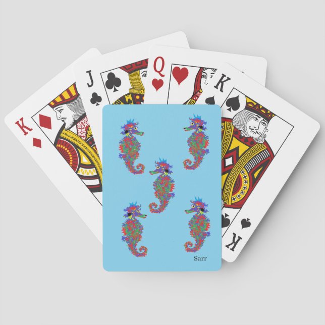 Cartes de jeu : Seahorse (dos)