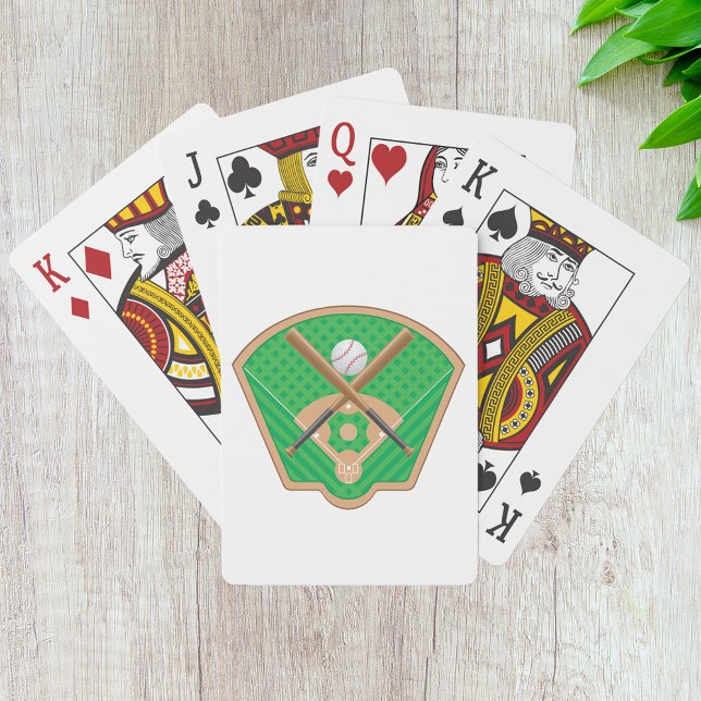 Cartes De Jeu Sur Le Terrain De Baseball (Créateur téléchargé)