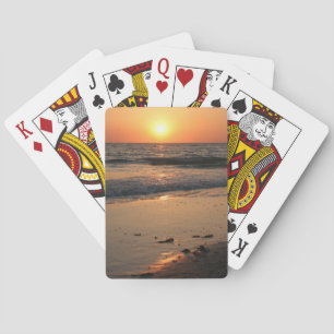Cartes de jeu Tropical Sunset