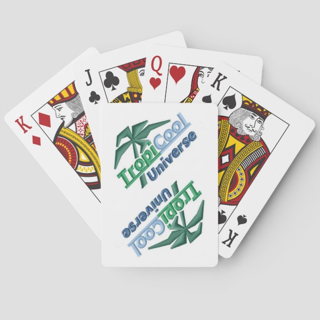 Cartes de jeu TROPICOOL (dos)