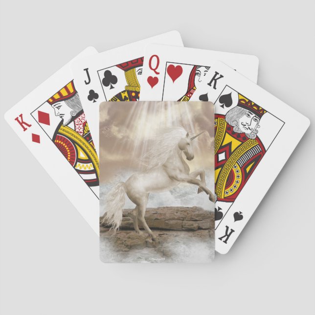 Cartes de jeu Unicorn Imaginaire Bicycle® (dos)