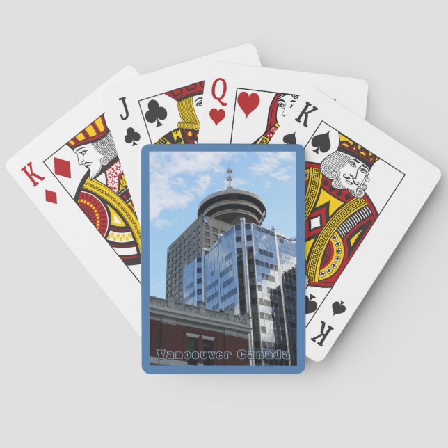 Cartes de jeu Vancouver Souvenirs (dos)