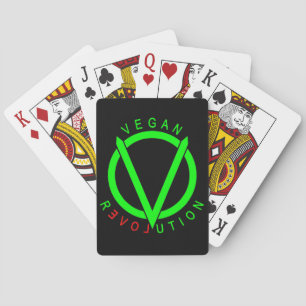 Cartes de jeu végétaliennes de révolution