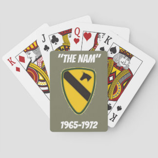 Cartes de jeu vert olive "LE NAM" AIR CAV