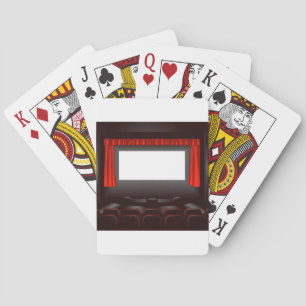 Cartes de jeu vides de cinéma