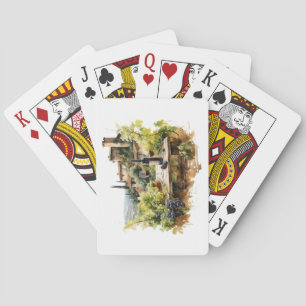 Cartes De Jeu Vignoble Italienne