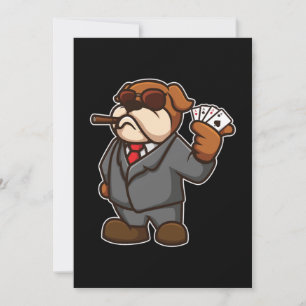 Cartes de joueur de poker pour chien Cigare Casio 