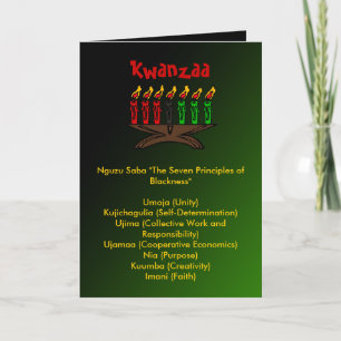 Cartes de Kwanzaa