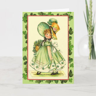 Cartes de la Reine de shamrock du jour de St