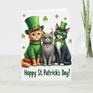 Cartes de la Saint-Patrick pour carte partenaire