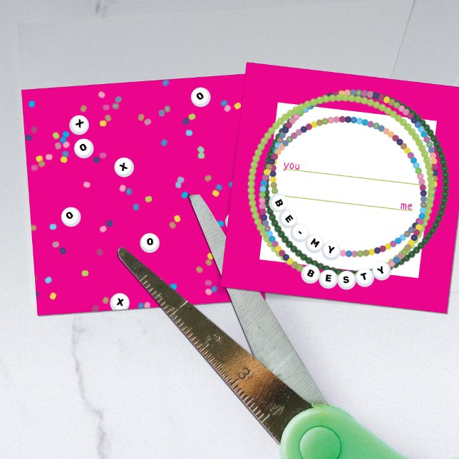 Cartes de la Saint-Valentin à perles de mots à la  (Créateur téléchargé)